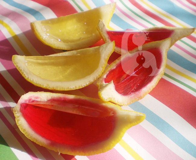 Limon kabuğunda jöle